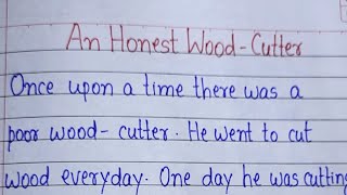 Details An Honest Woodcutter Story in english l Honesty is the best policy story l The Honest woodcutter Update