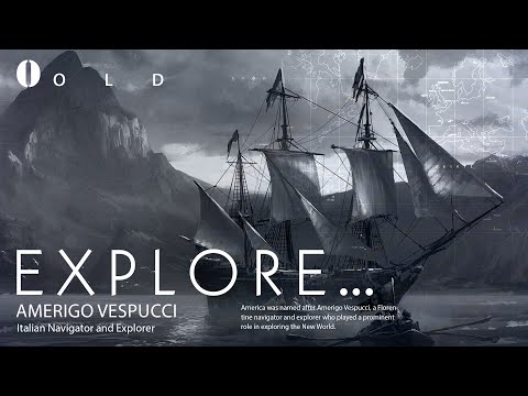 Amerigo Vespucci )  Italian Navigator and Explorer )