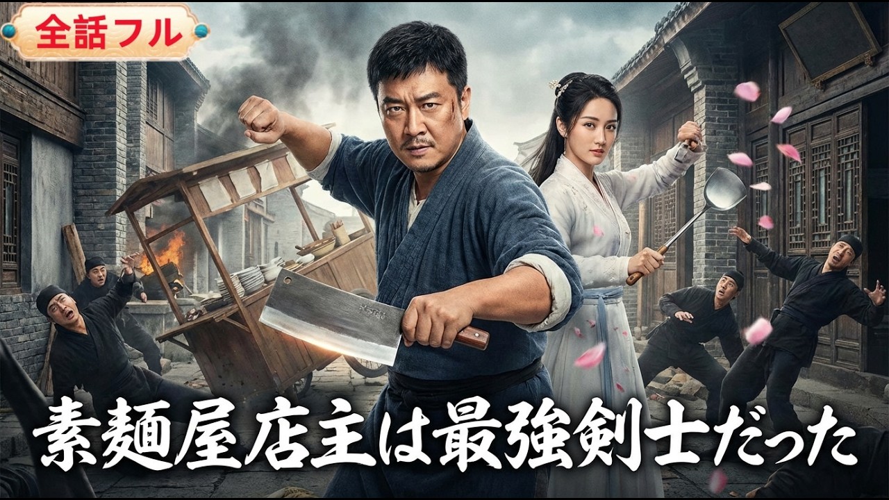 💥全話フル💥俺はただの素麺屋店主。妻が暗香門聖女だった上に、俺も隠し最強剣士だった！