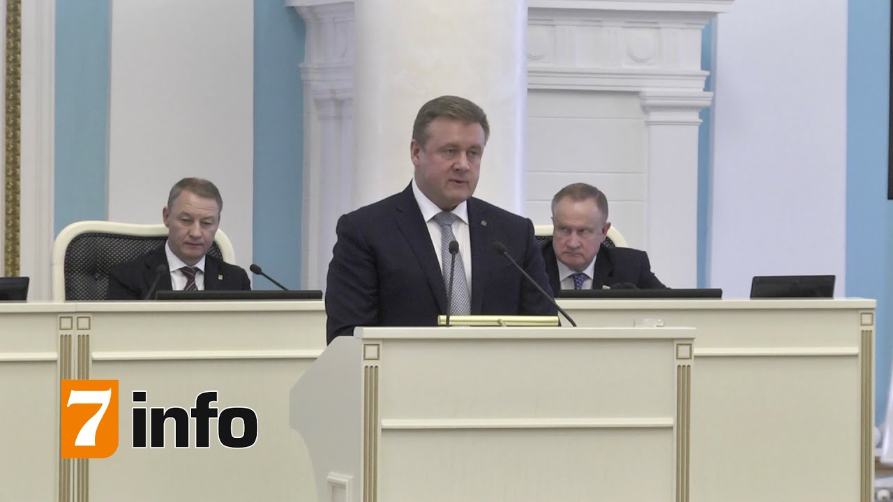 Депутаты Облдумы заслушали отчёт Н.Любимова