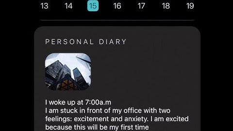 Journal - Add, Edit, View History, Export