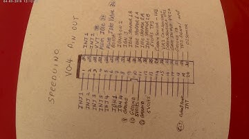 speeduino v0.4 board pinout 40 pin