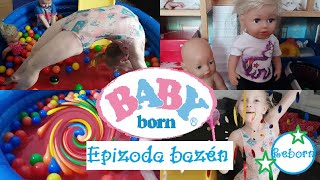Pojď si hrát💕, epizoda bazén v obýváku | Testování hraček, BABY born Sister, Reborn | Máma v Německu screenshot 2