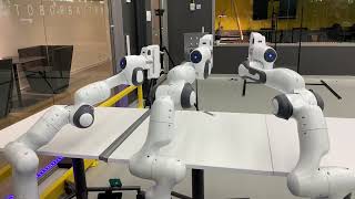 Loosely-Coupled Motion Coordination for Multiple Robot Manipulators in Shared Workspaces