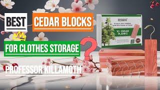 Best Cedar Blocks for Clothes Storage? Natural Moth Protection & Freshness