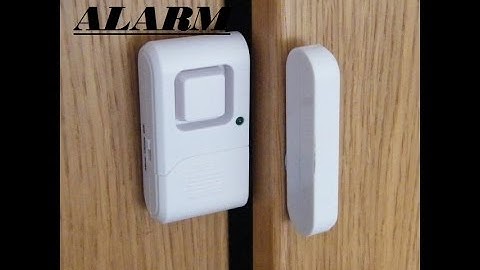 MAKE A DOOR ALARM USING OLD MOUSE