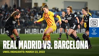 HIGHLIGHTS | Real Madrid vs. Barcelona -- UEFA Women's Champions League 2021-2022 (Español)