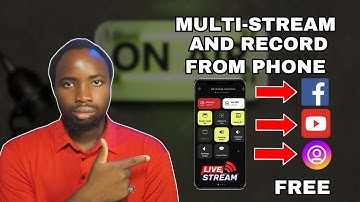 How to Multi-Stream and Record Professionally Using Your Phone (FREE)