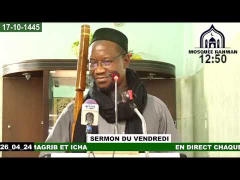 Imam Mohammed Mahi Ouattara sermon du vendredi 26 avril 2024 sourate Fatiha