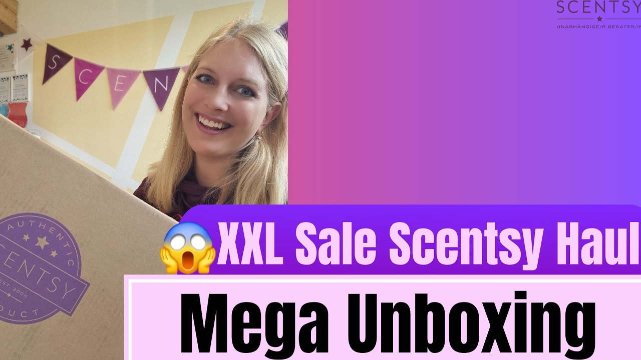  Livestream XXL Scentsy Sale Bestellungen haul Unboxing 😱🛍️🥳🎁