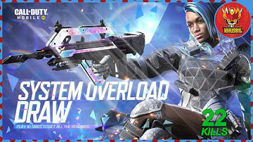 System Overload Draw 22 Kills Winter WAR Solo Vs Squad | Call of Duty Mobile