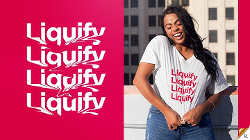 Liquify Text Effect - Photoshop Tutorial