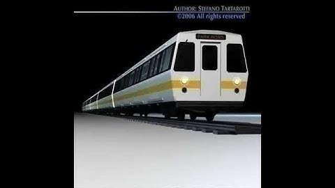 Subway Station 3D Models Scene Review