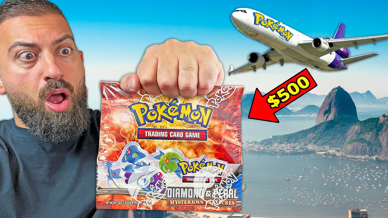 I Found a $5,000 Mysterious Pokemon Box For Only $500 in Brazil!