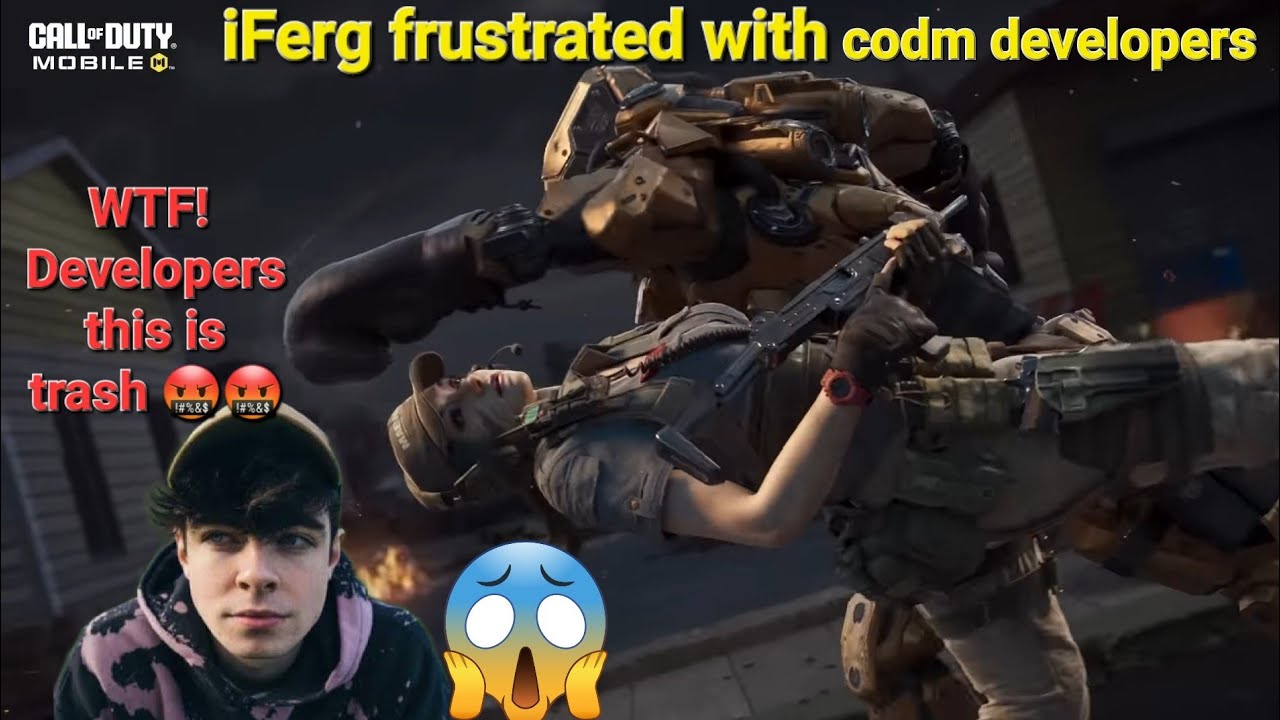 iFerg в ярости и разочарован разработчиками CODM из-за нового обновления 🤬 | Реакция iFerg на нов...