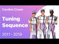 Carolina Crown Tuning Sequence 2011-2019