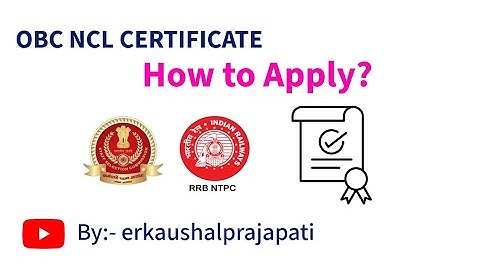 📄 OBC Non Creamy Layer Certificate Kaise Banaye | Government Exam 2025 | by erkaushalprajapati