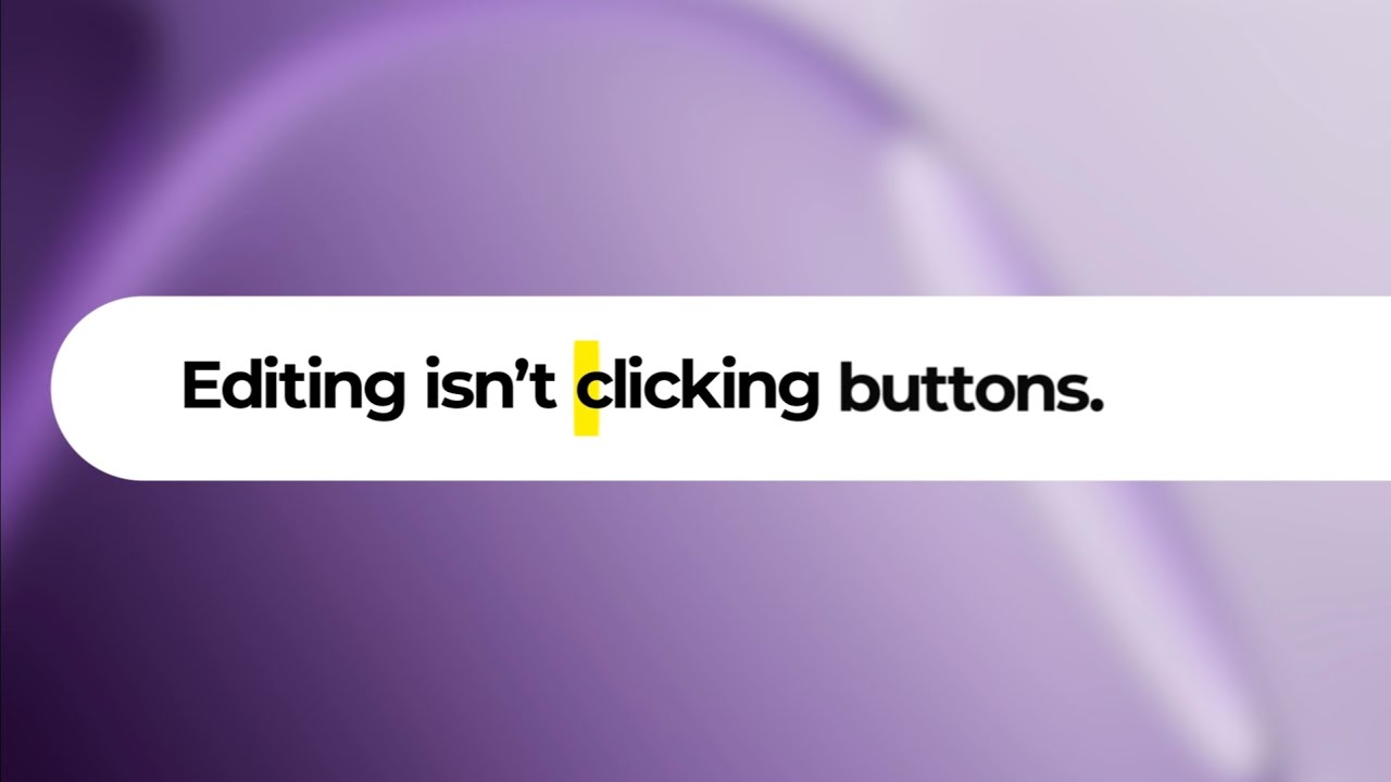 The Soul of Editing: Timing, Rhythm & Emotion