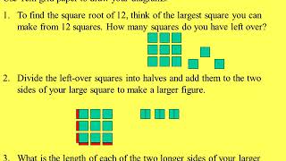 square root method ppt