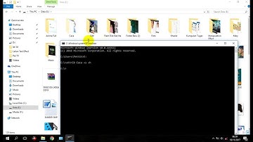 Cara Menyembunyikan Folder Menggunakan CMD pada Windows 10