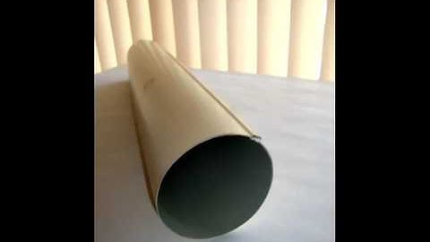 Round downspout pipe roll forming machine