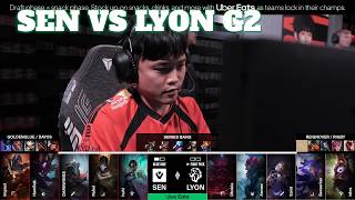 SEN vs LYON Game 2 | LCS 2026 Summer Split Week 5 Day 2 | Sentinels vs LYON G2