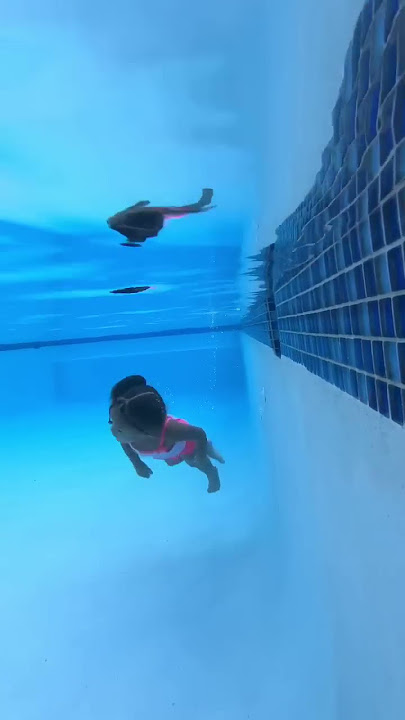 Our Daughter Swims Like a Mermaid 🧜‍♀️
