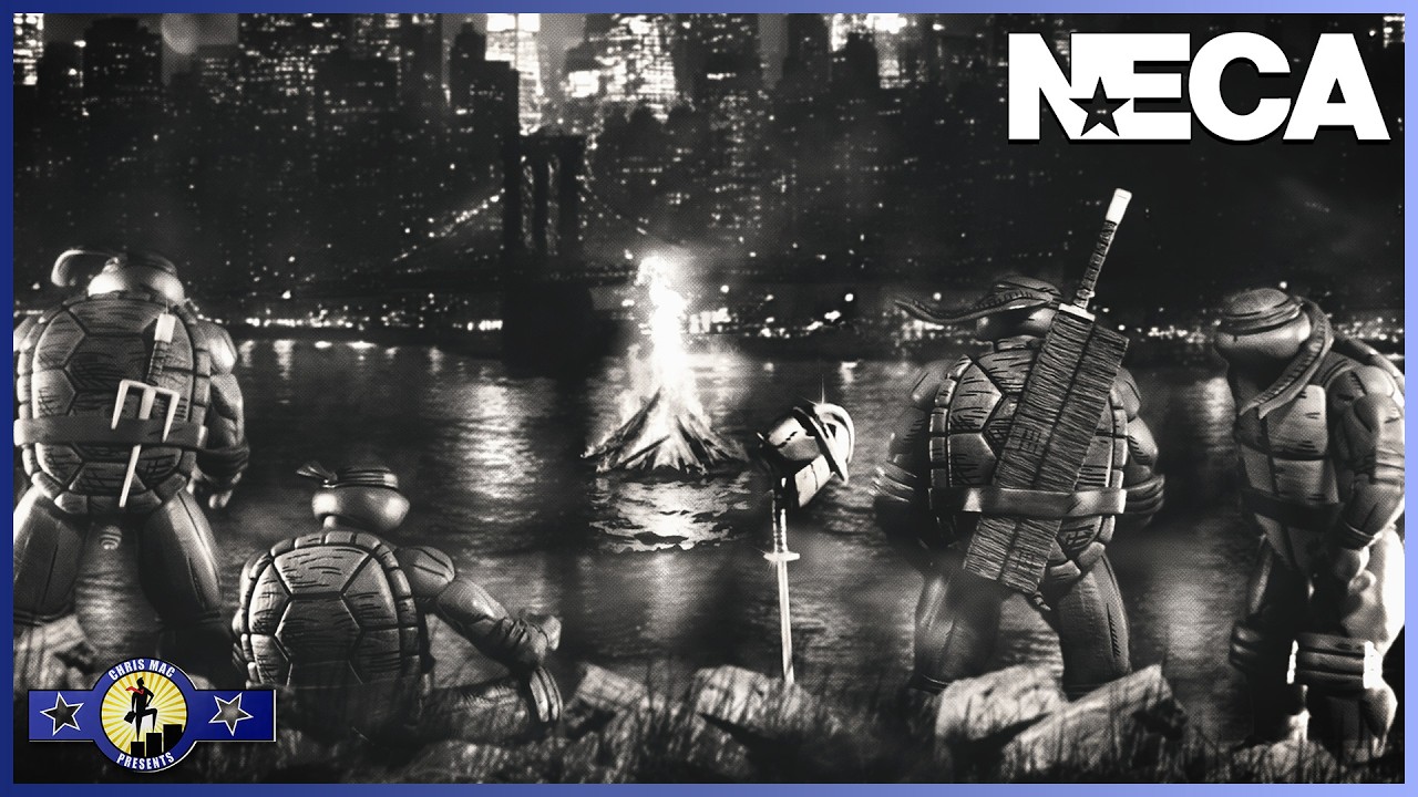 NECA TMNT Return to New York 4-Pack Review | Teenage Mutant Ninja