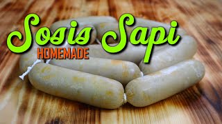 Homemade Sosis Sapi (Resep, Cara Membuat dan Bahan Pengenyalnya)