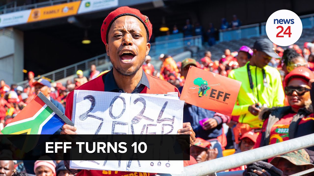 WATCH | ‘Julius Malema is a true leader’ - EFF supporters at 10 year celebration