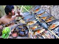 Clams,Osyters,Cat Fish Cooking Yummy so great - Delicious spicy food in Forest During Quarantine