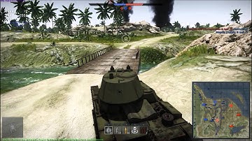 War Thunder-EP34-PVP-Ziggy is joined by Mr.Foxhound-T-26-1080P