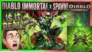 DIABLO IMMORTAL x SPAWN IS INSANE! Hellspawn’s Guise + FREE CODES!