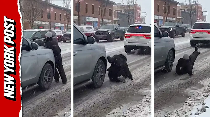 ICE Agent Laughs as Car Hits Protester During Tense Minneapolis Confrontation