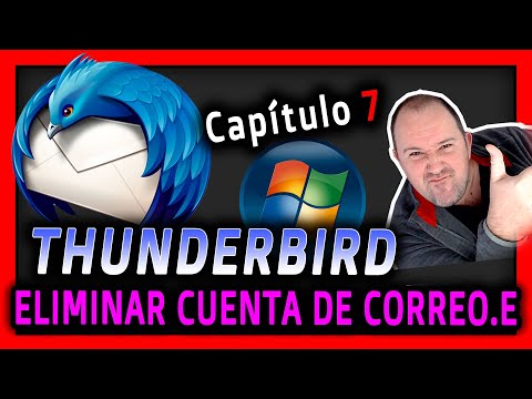 7. Mozilla Thunderbird Course ⭐ How to delete or remove email accounts in Thunderbird