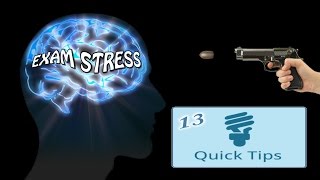 13 Quick Tips to KILL EXAM STRESS