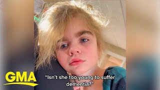 Mom of 7yearold with 'childhood dementia' shares story to fight for a cure l GMA