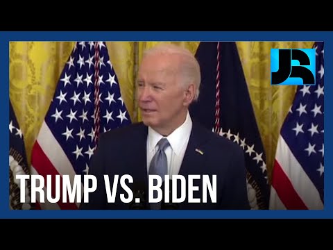 Pesquisa revela que Donald Trump está à frente de Joe Biden na corrida presidencial