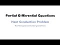 Heat Conduction Problems , Non Homogeneous Boundary Conditions