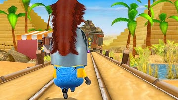 Minion Rush: Running game Gameplay - Knight Minion in The Pyramids 2023 (iOS/Android)