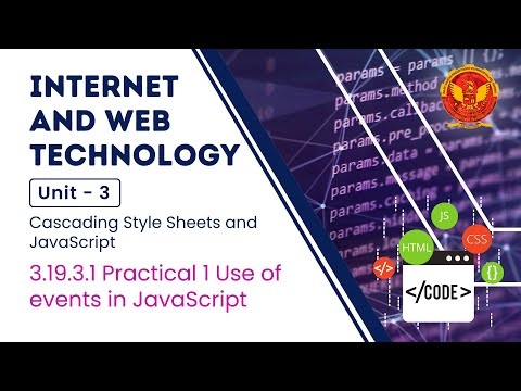 3.19.3.1 Practical 1 Use of events in JavaScript | CS504(A) |