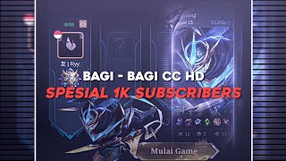 BAGI - BAGI CC ( COLORING ) ML AESTHETIC BIAR MAKIN HD - INI KAN YANG KALIAN CARI - MOBILE LEGENDS screenshot 4