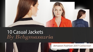 10 Casual Jackets By Bcbgmaxazria Amazon Fashion 2017 Collection