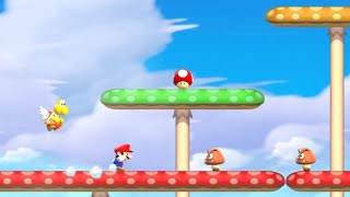 Paratroopas in Mushroom Valley Super Mario