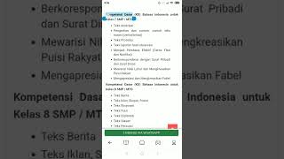 Download Rpp Bahasa Indonesia Smp Kelas 7 8 9 Kurikulum 2013 Revisi | WA 085755601230