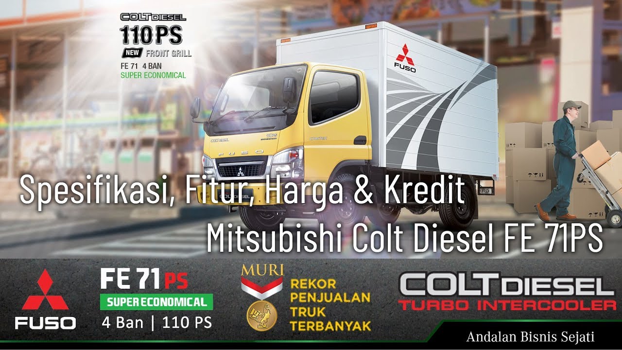 Spesifikasi fitur Harga  Truk  Mitsubishi Colt  Diesel  FE 