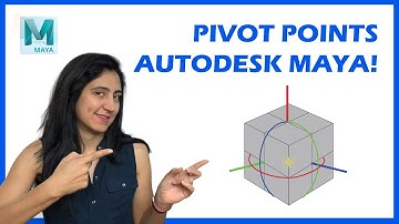 Maya Tutorial: Everything on how to move the pivot point in Maya
