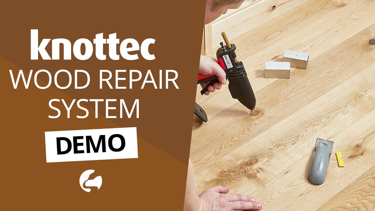 Knottec Wood Repair System Demonstration - YouTube