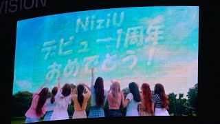NiziUデビュー1周年/新宿ユニカビジョン（2021.12.2）