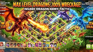 Dragons + Mass Totem Spell is BROKEN! Easiest 3-Star Strategy in Clash of Clans screenshot 4